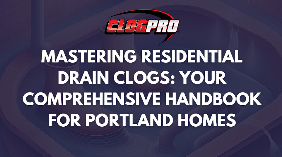 Mastering Residential Drain Clogs: Your Comprehensive Handbook for Portland Homes