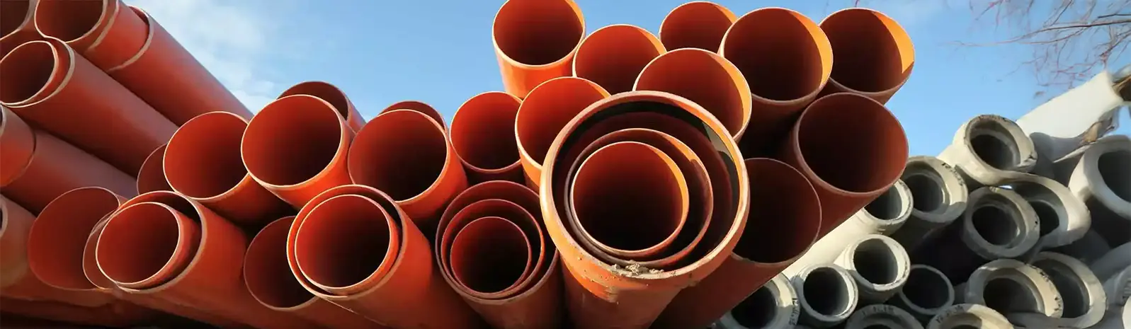 Sturdy PVC pipes for plumbing solutions. Contact Clog Pro Plumber for durable, reliable materials and services.